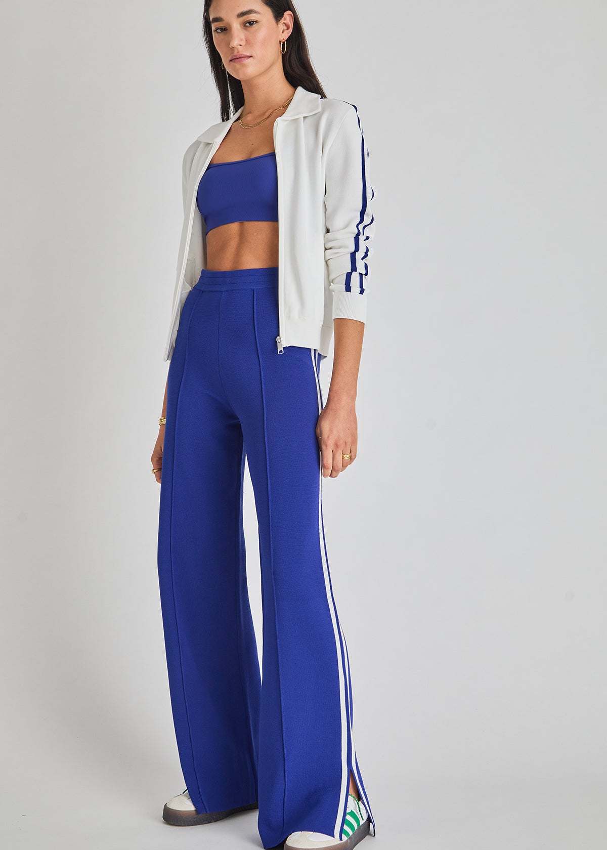 *PREORDER* CARNABY FREYA KNIT PANT - COBALT