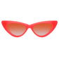 DORA D-FRAME SUNGLASSES - NEON PINK