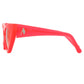 DORA D-FRAME SUNGLASSES - NEON PINK